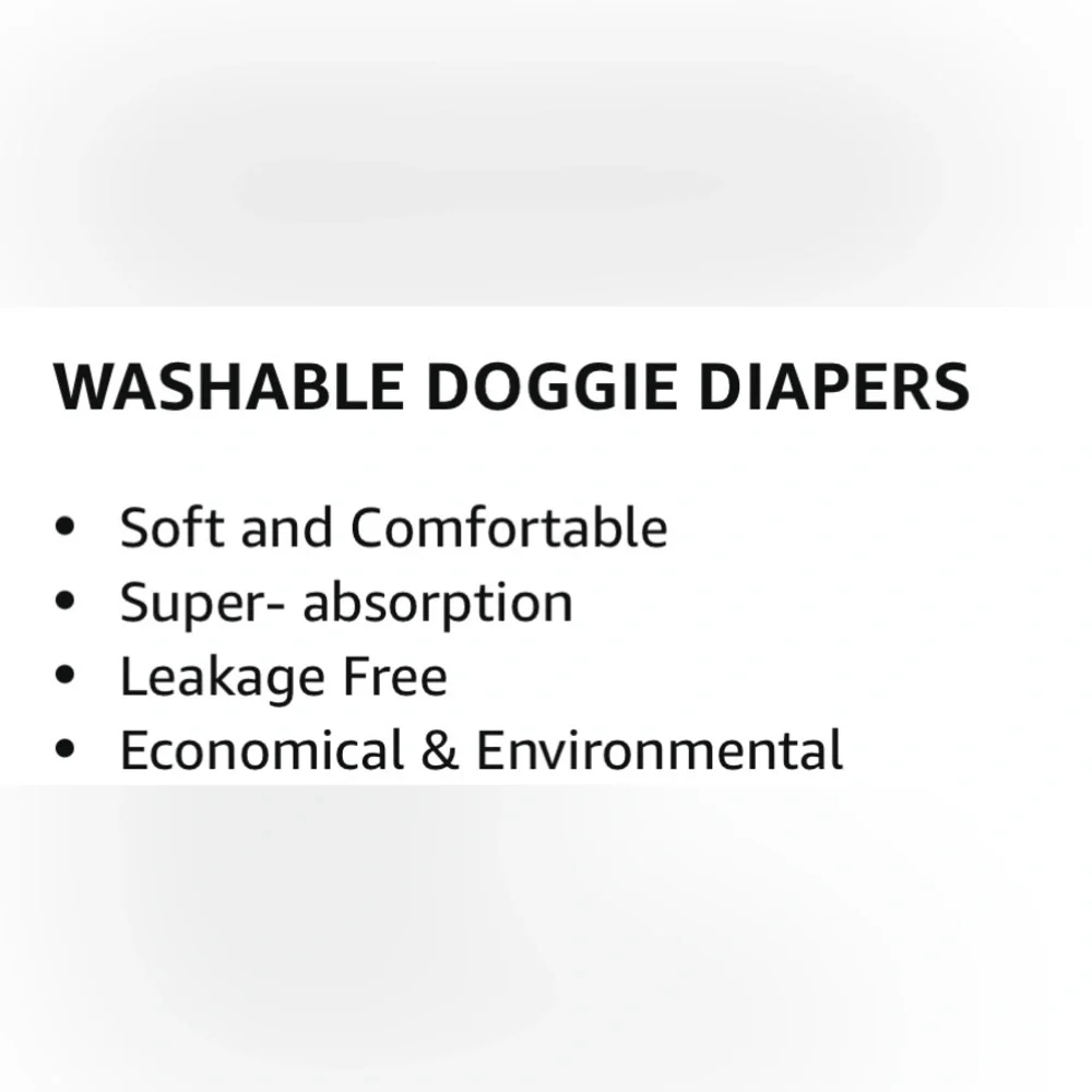 Extra Small Doggie Diapers (2pack)